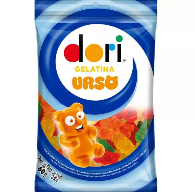 BALA GELATINA DORI 60G URSO