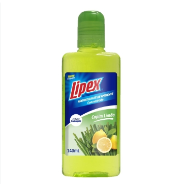 AROMATIZANTE LIPEX CAPIM LIMÃO 140 ML