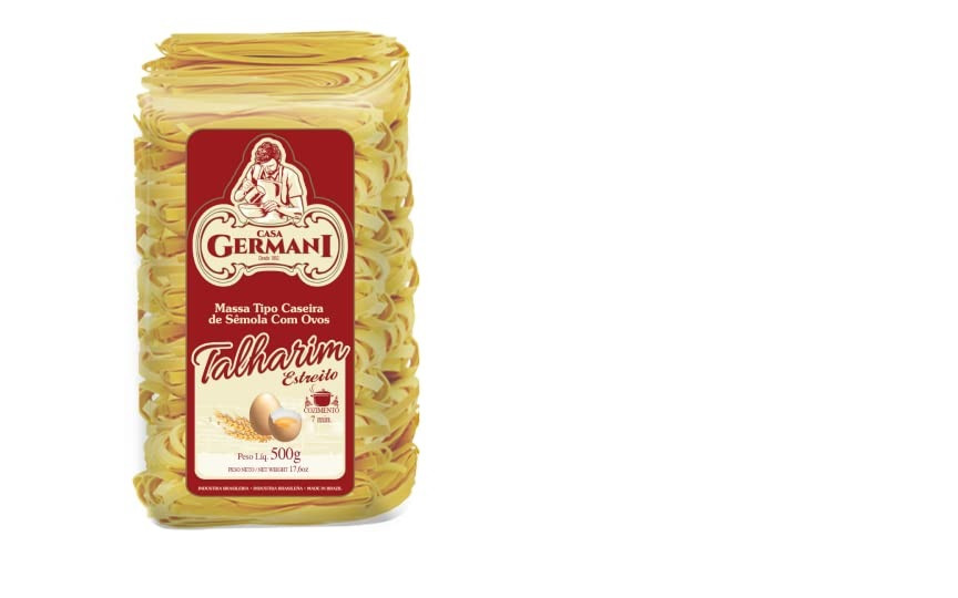 MACARRAO GERMANI TALHARIM COM OVOS ESTREITO 500 G