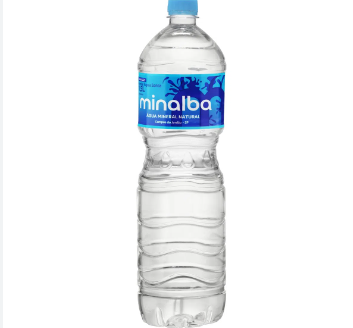 ÁGUA MINERAL MINALBA PVC SEM GAS 1500 ML