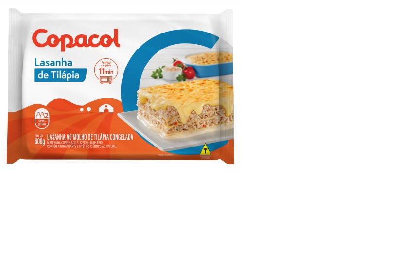 LASANHA COPACOL TILÁPIA 500 G