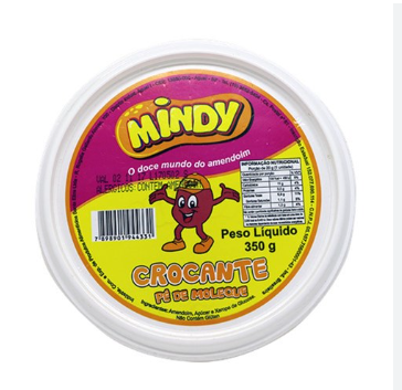 PÉ DE MOLEQUE MINDY CROCANTE 150G