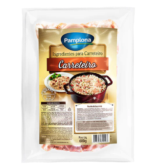 PAMPLONA INGREDIENTES CARRETEIRO 600G PC