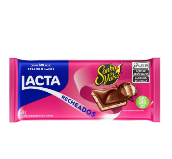 CHOCOLATE LACTA SONHO DE VALSA RECHEADO 98G