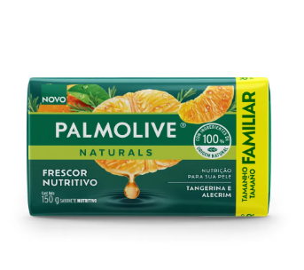 SABONETE PALMOLIVE NATURALS 150G TANGERINA ALECRIM