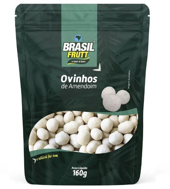 OVINHOS DE AMENDOIM BRASIL FRUTT 160G