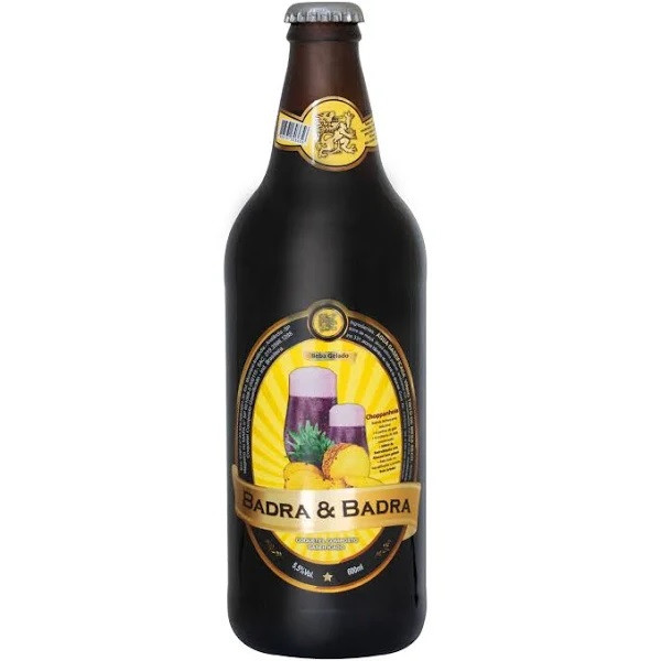 CHOPP BADRA & BADRA VINHO ABACAXI 600ML