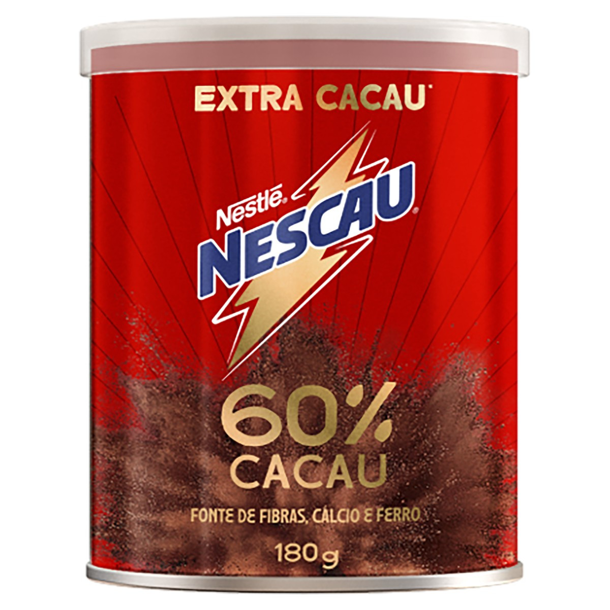 ACHOCOLATADO EM PO NESCAU 60% CACAU 180 G