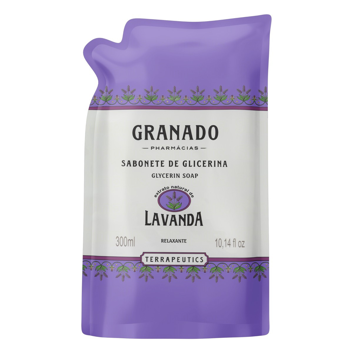 SABONETE LIQUIDO GRANADO LAVANDA REFIL 300 ML