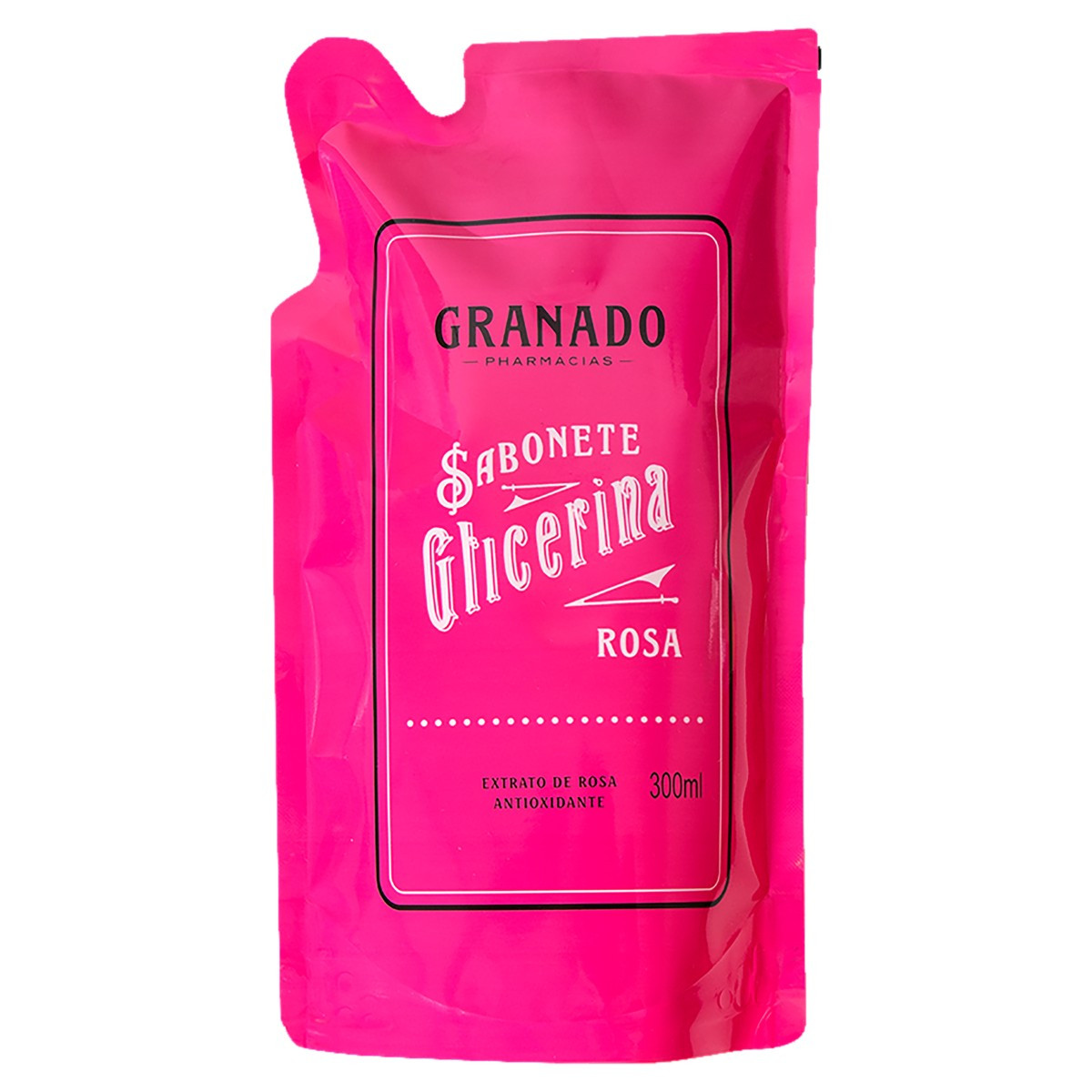 SABONETE LIQUIDO GRANADO ROSA REFIL 300 ML