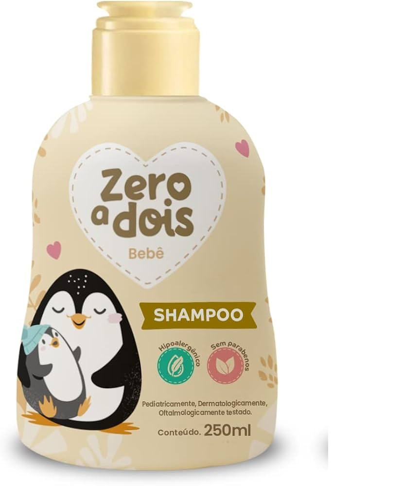 SHAMPOO ZERO A DOIS GLICERINADO 250 ML