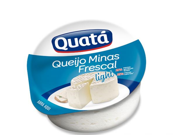 QUEIJO MINAS FRESCAL LIGHT QUATÁ