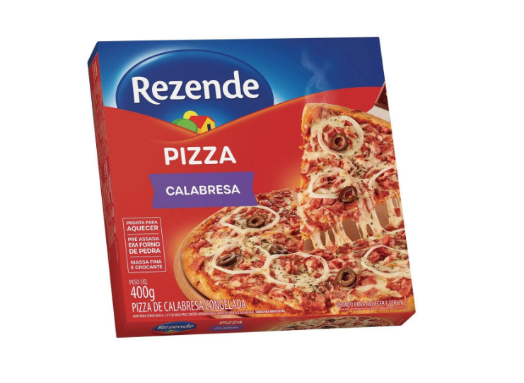 PIZZA REZENDE CALABRESA 400G