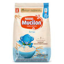 MINGAU MUCILON ARROZ SC 180G