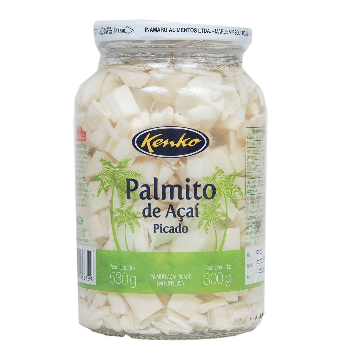 PALMITO AÇAÍ KENKO 300G PICADO