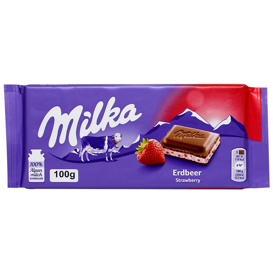 CHOCO MILKA 100g MORANGO