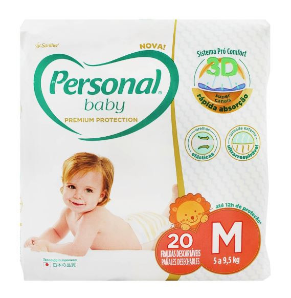 FRALDA DESC.PERSONAL PREMIUM JB M C/20