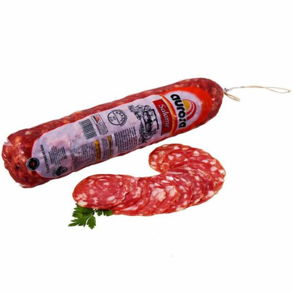 SALAME AURORA ITALIANO FATIADO KG