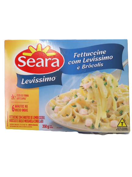 FETTUCINE COM LEVISSIMO BRÓCOLIS SEARA 350 G