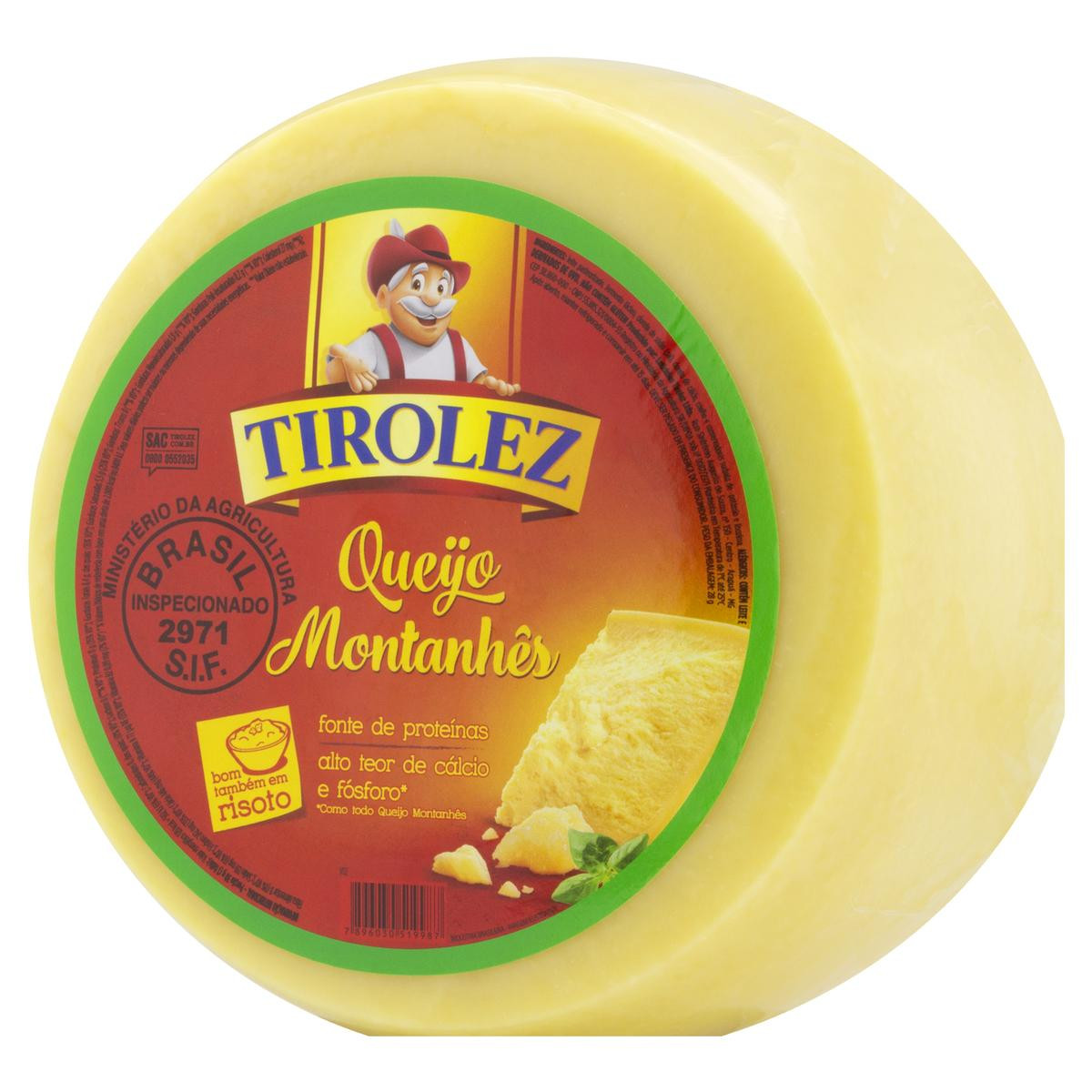 QUEIJO PARMESAO MONTANHES TIROLEZ KG