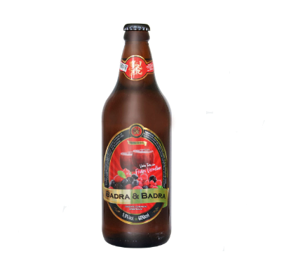 CHOPP BADRA & BADRA VINHO C/FRUTAS VERMELHAS 600ML