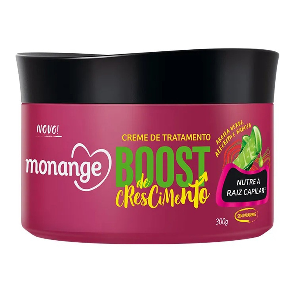 CREME DE TRATAMENTO MONANGE BOOSTER DE CRESCIMENTO 300G