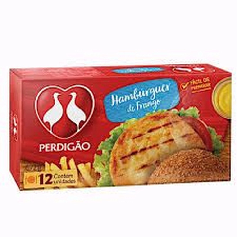 HAMBÚRGUER FRANGO PERDIGÃO 672 GRAMAS