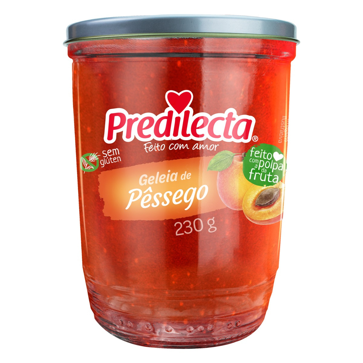 GELÉIA PREDILECTA PÊSSEGO 230 GR