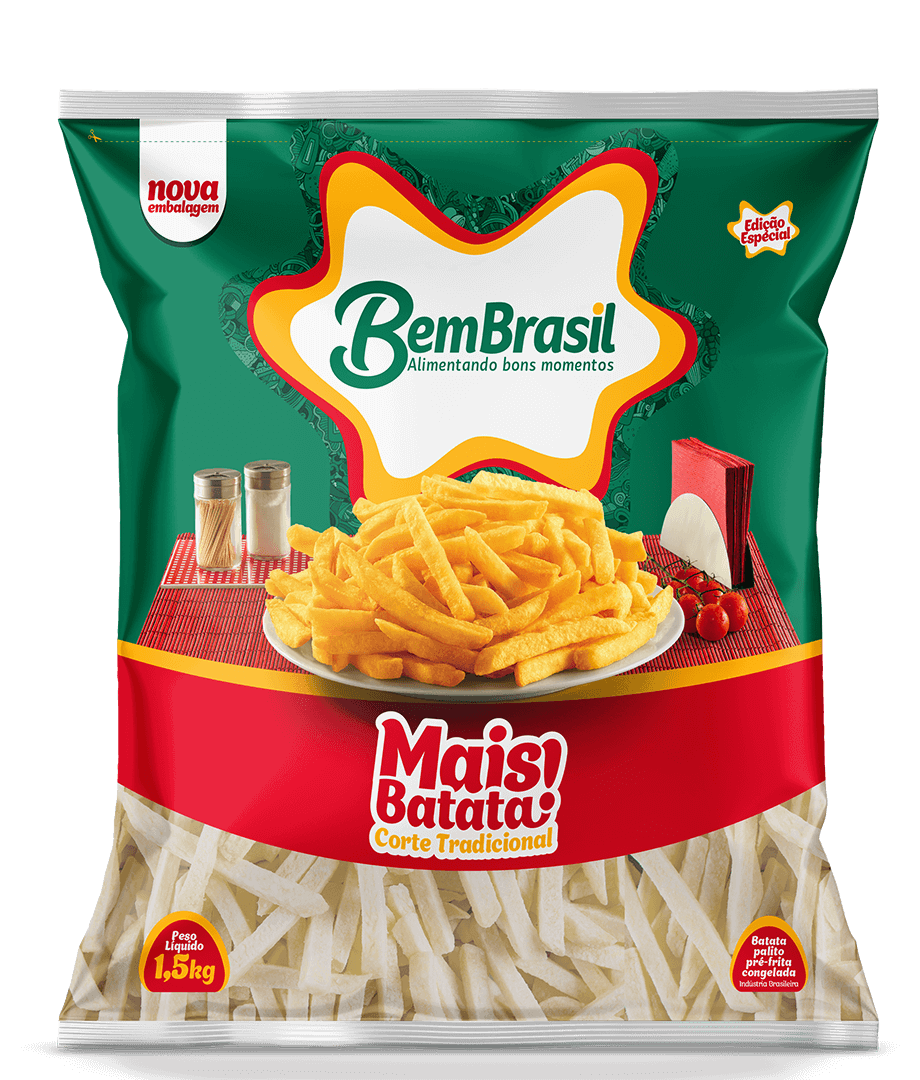 BATATA BEM BRASIL TRADICIONAL 1,5KG