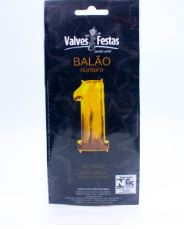 BALAO FESTLAR METAL.DOURADO N1