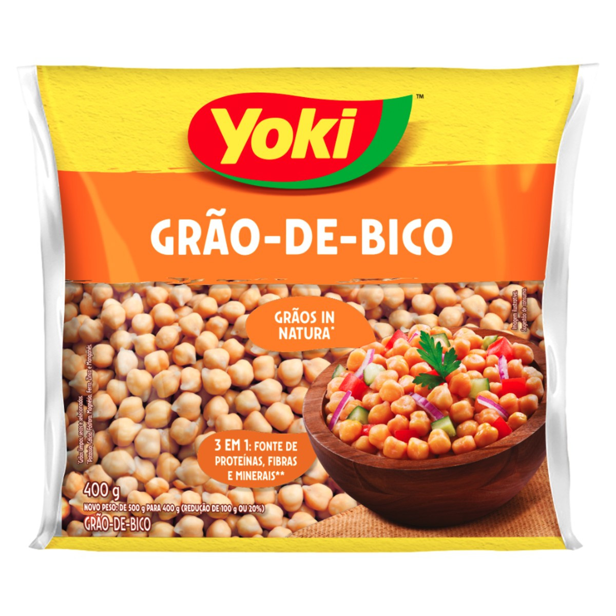 GRAO DE BICO YOKI 400g