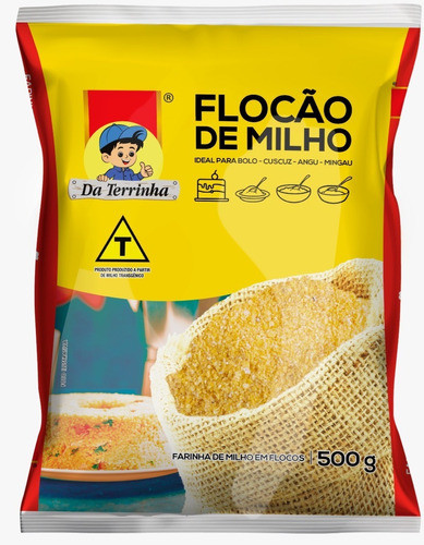 FLOCAO DE MILHO DA TERRINHA 500g