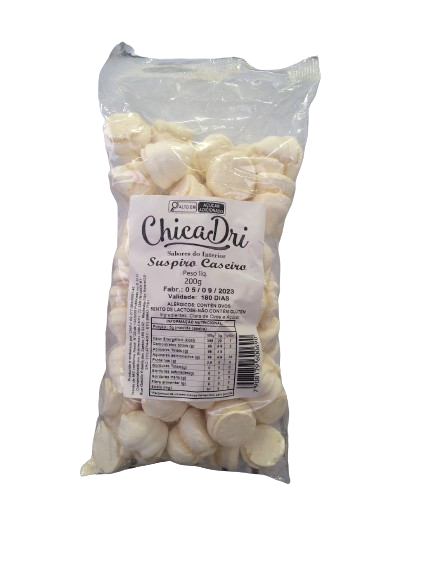 SUSPIRO CHICADRI CASEIRO SABORES DO INTERIOR 200 G