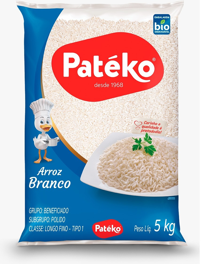 ARROZ TIPO 1 PATEKO 5 KG