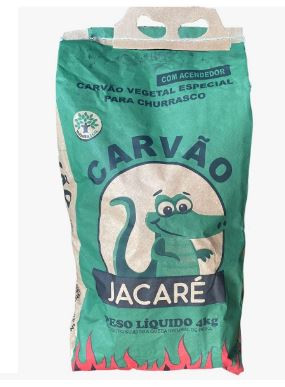 CARVAO JACARE 4KG