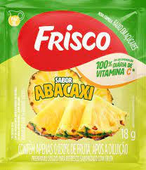 REFRESCO EM PO FRISCO 18g ABACAXI