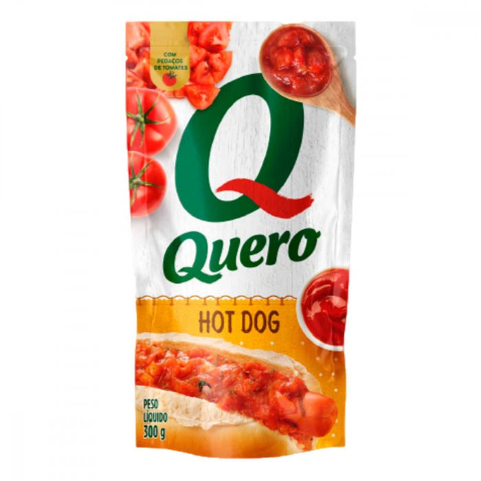 MOLHO TOMATE QUERO HOT DOG 300G