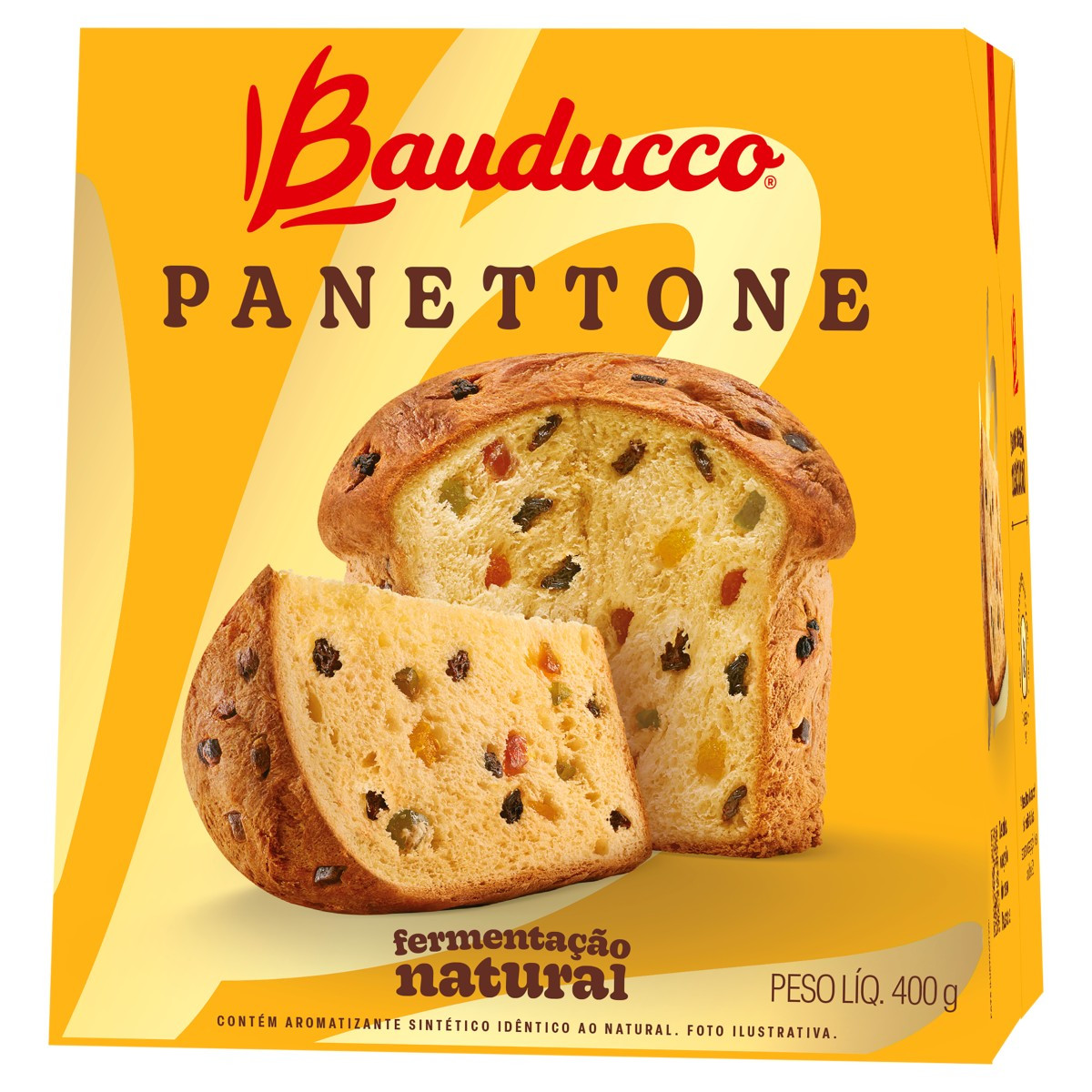 PANETONE FRUTAS BAUDUCCO 400 GR