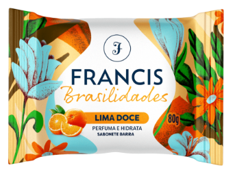 SAB.FRANCIS BRASILIDADES VERMELHO 80G