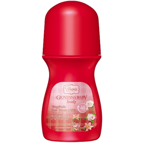 DESODORANTE GIOVANNA BABY ROLL-ON LOVELY 50ML