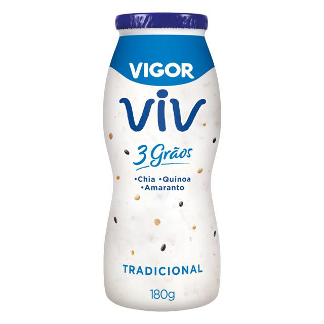 IOGURTE VIGOR VIV 3 GRÃOS TRADICIONAL 170G