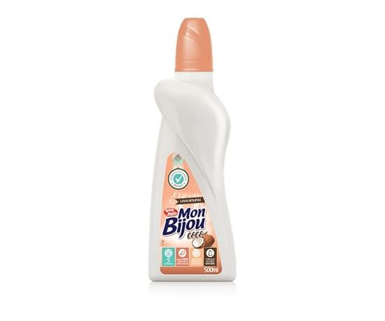 LAVA ROUPAS LÍQUIDO MON BIJOU COCO 500 ML