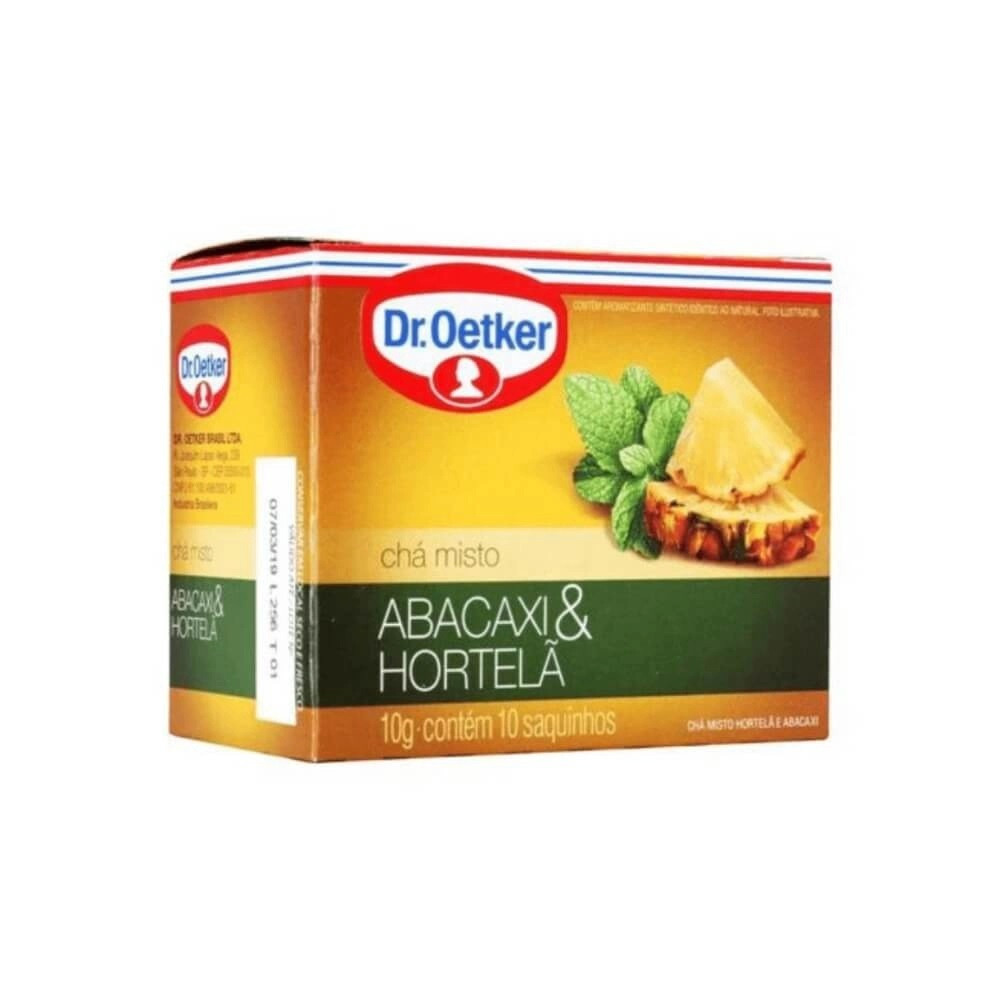 CHÁ DR. OETKER ABACAXI COM HORTELÃ 10G