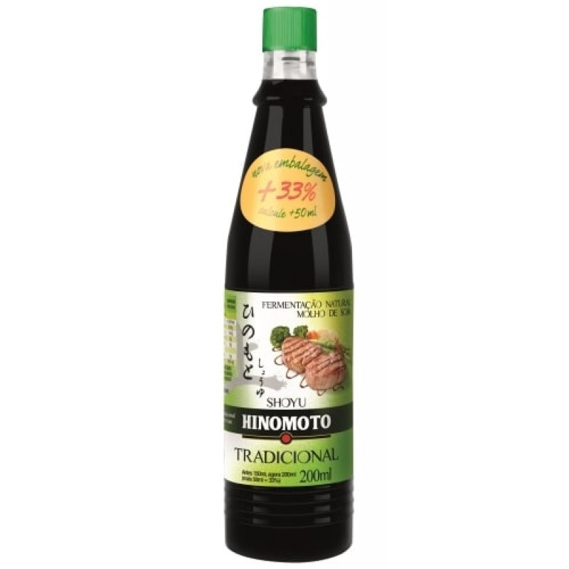 MOLHO SHOYU HINOMOTO TRADICIONAL 200ML