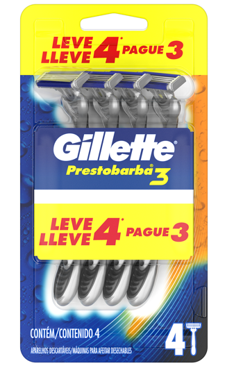 APAR BARB GILLETTE PRESTO 3 L4 P3