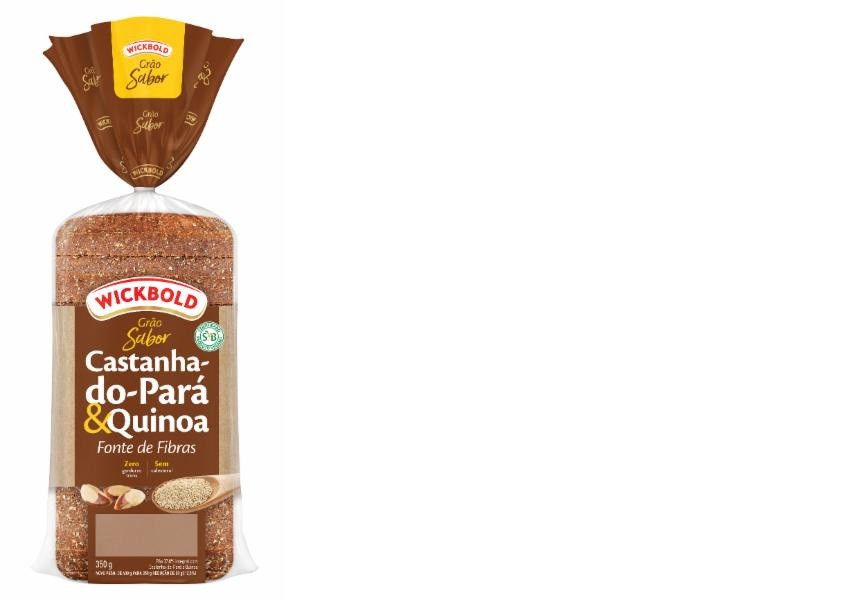 PÃO WICKBOLD GRÃO SABOR CASTANHA E QUINOA 350 G