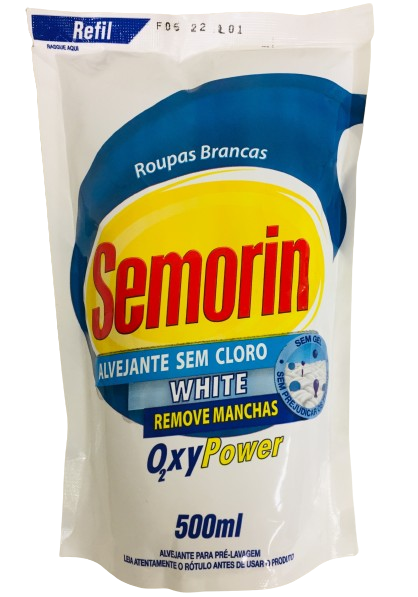 ALVEJANTE SEMORIN SEM CLORO WHITE SACHE 500 ML