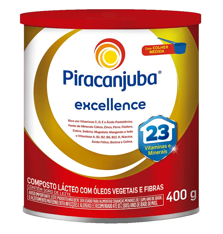 COMPOSTO LACTEO PIRACANJUBA 400G EXCELLENCE