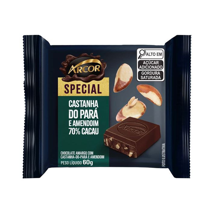 CHOC SPEC AMARGO ARCOR 60g CAST PARA AMENDOIM