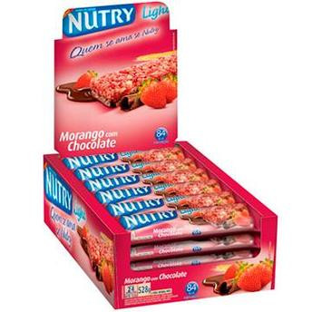 CEREAL BARRA NUTRY MOR/CHOCOLATE COM 24 528 GR